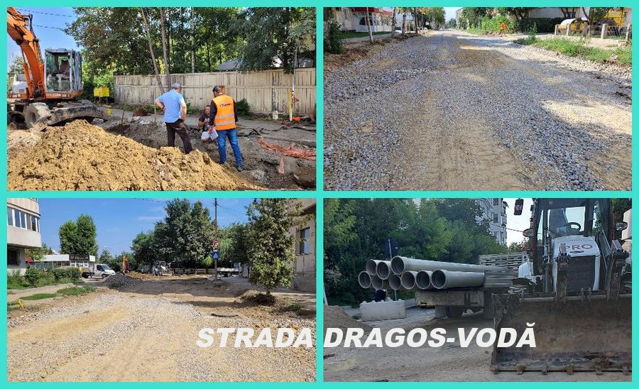 Strada 1 Decembrie a intrat în reparații, iar o parte din Dragoș-Vodă a fost deblocată pentru riverani