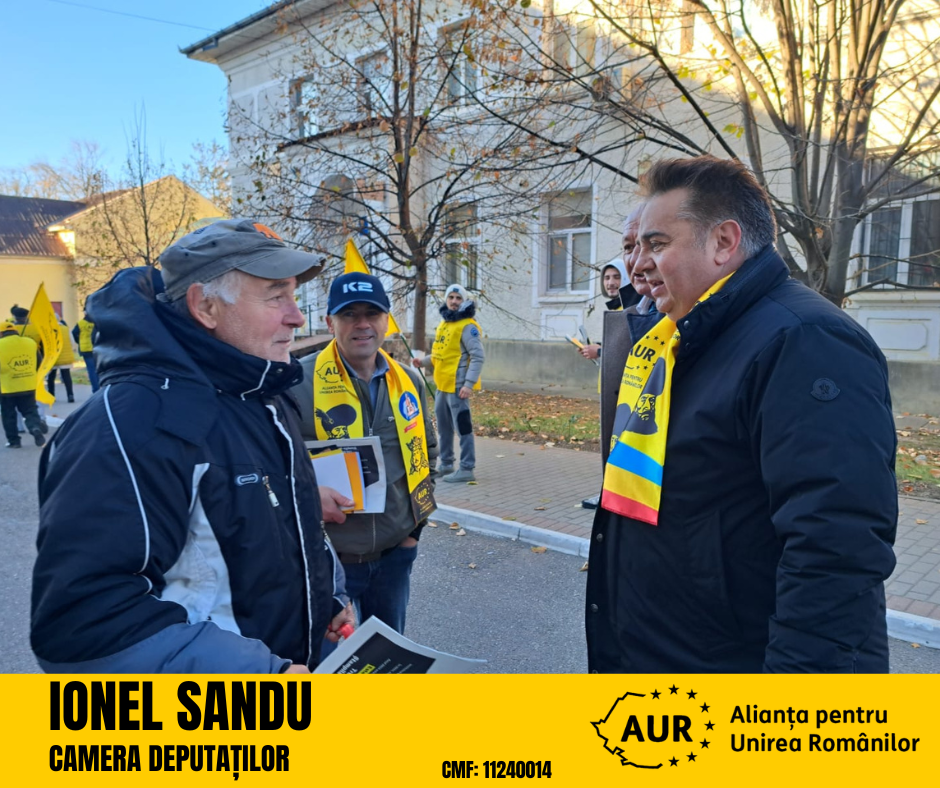 Ionel Sandu, candidatul AUR la Camera Deputaților